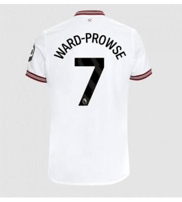 West Ham United James Ward-Prowse #7 Koszulka Wyjazdowych 2023-24 Krótki Rękaw